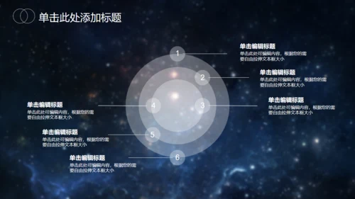 星空大气地球发布会通用PPT模版
