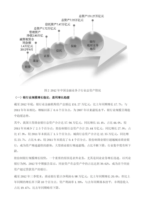 我国金融及相关服务业投资分析报告.docx