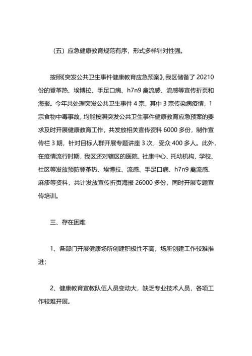 区健康教育所2020年工作总结.docx