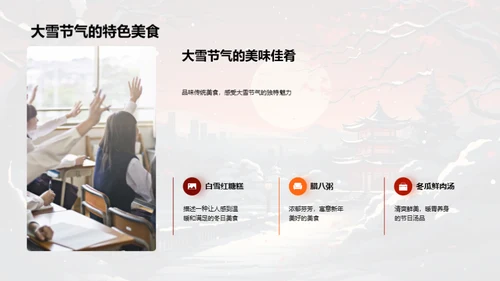 大雪节气的校园文化