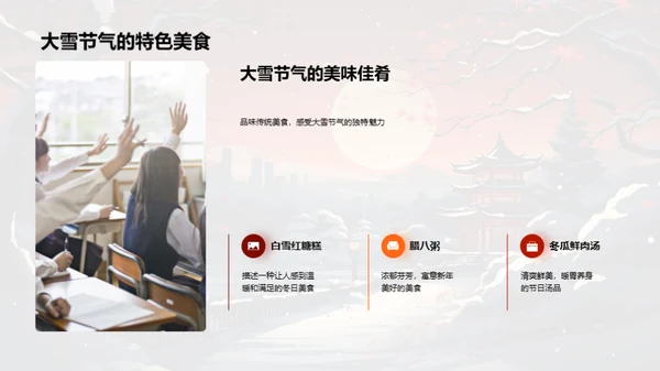 大雪节气的校园文化