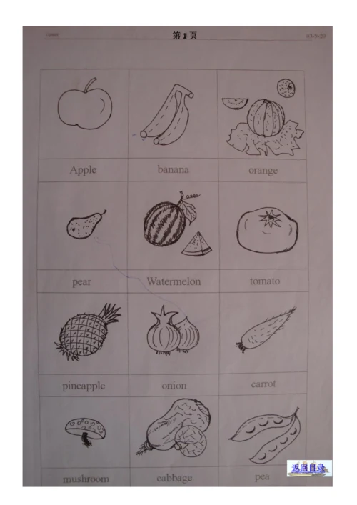 小学英语课堂教学简笔画集锦.docx
