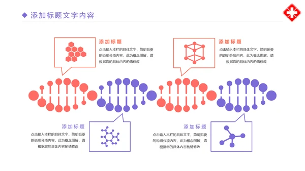 时尚医疗报告医学研究互联网医疗PPT模板