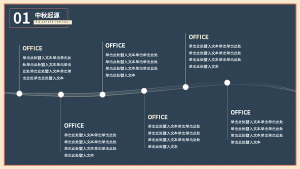 中秋佳节传统节日活动介绍兔子通用PPT模板