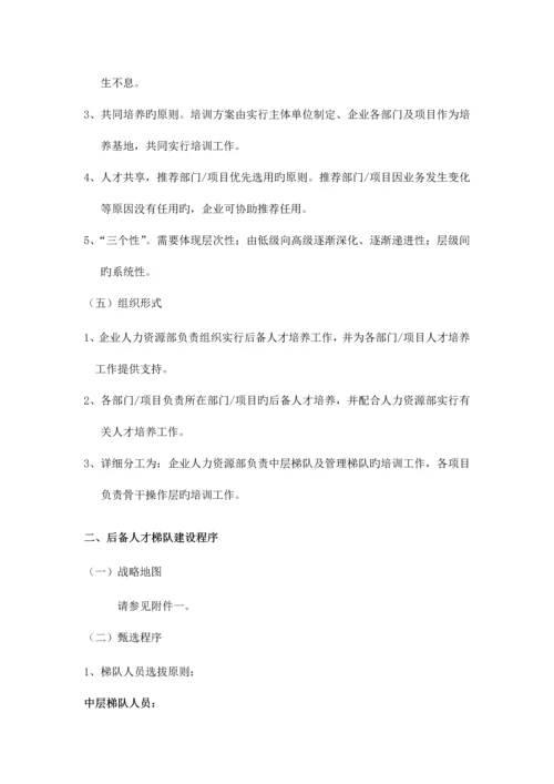 公司的人才梯队建设储备方案.docx