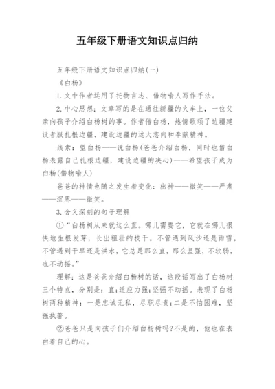 五年级下册语文知识点归纳.docx