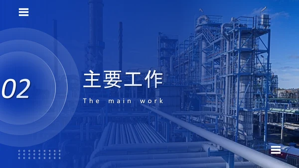 能源化工行业上半年工作总结汇报ppt模板