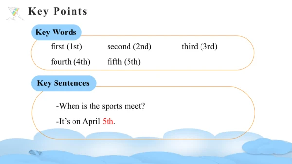 Unit 4 When is the art show Part A Let's learn课件（4