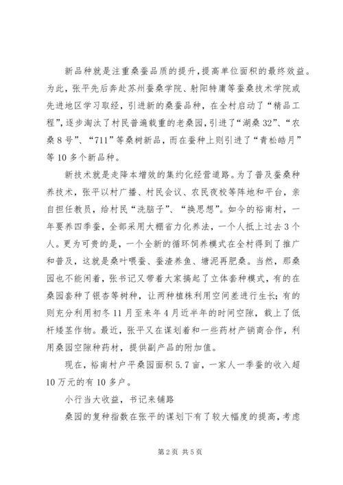 村女党支部书记带领村民致富奔小康事迹材料 (2).docx