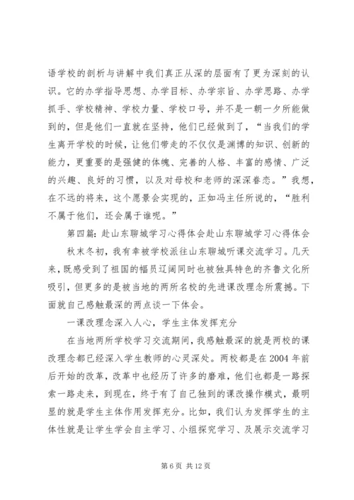 聊城学习体会五篇范文.docx