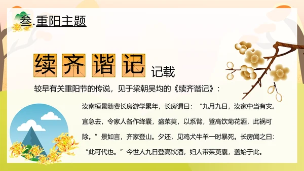 九九重阳节孝敬老人活动策划教育ppt模板