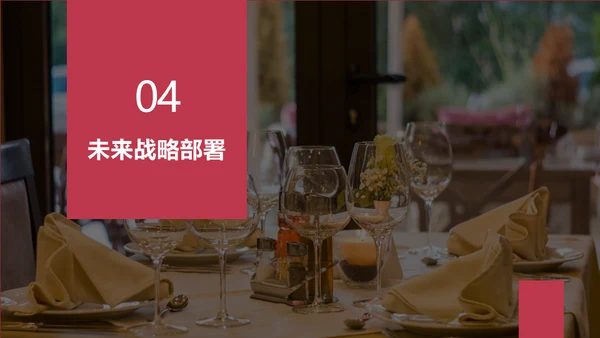 餐饮行业商业计划书通用PPT模板