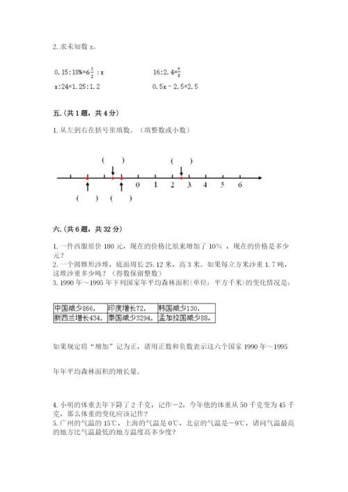 成都外国语学校小升初数学试卷含完整答案（典优）.docx