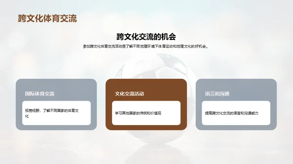 体育:地理文化的镜像