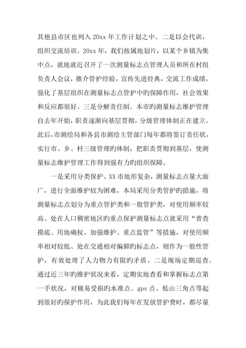 测绘专业技术工作总结.docx