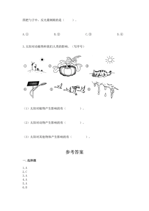 教科版科学二年级上册《期末测试卷》必考题.docx