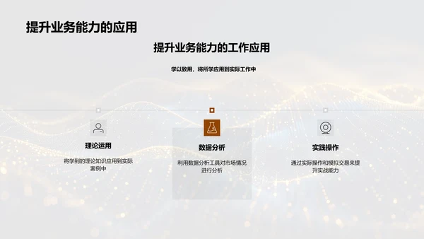 年终金融动态汇报PPT模板