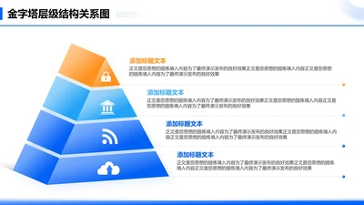 金字塔层级结构关系图