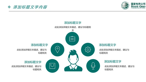 国家电网电力公司供电局工作总结汇报PPT模板