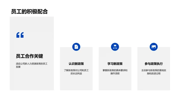 人力资源新政策解读报告PPT模板