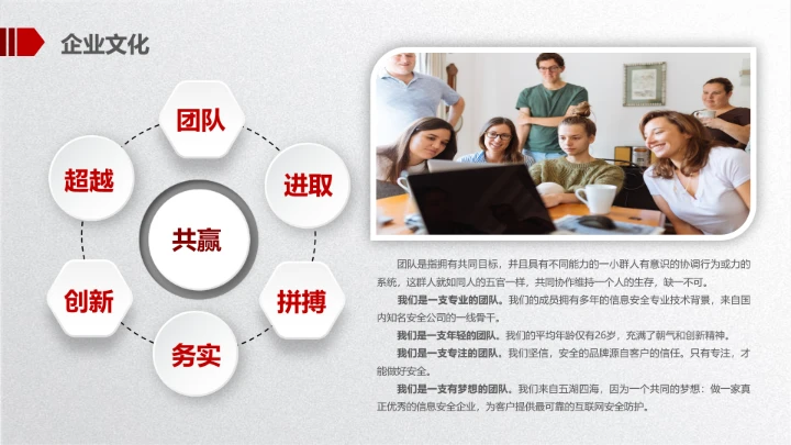 大气简约公司企业介绍产品宣传PPT模板