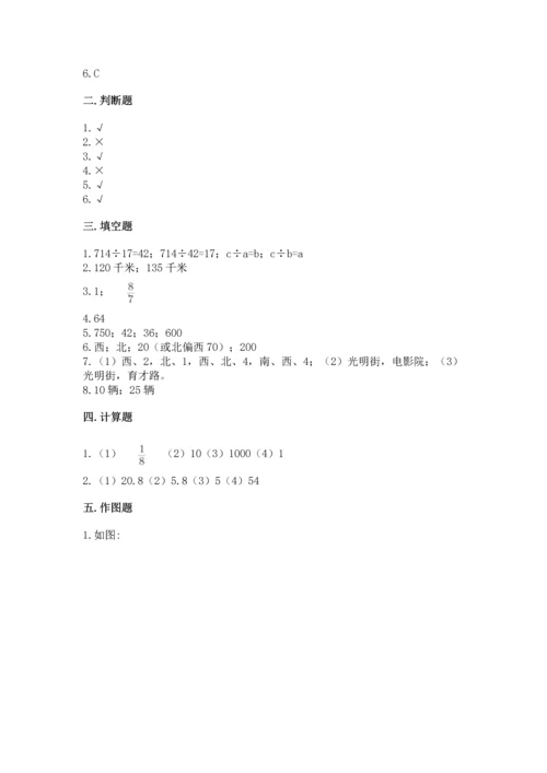 人教版六年级上册数学 期中测试卷（研优卷）.docx
