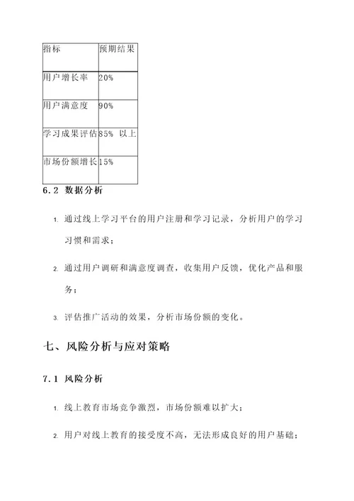 公司线上教学文案策划方案