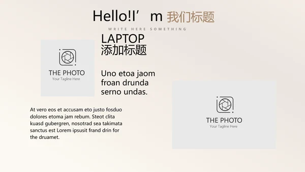 金色时尚创意公司产品介绍宣传通用PPT动态模板
