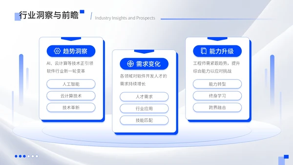 蓝色质感风大学生简历PPT模板