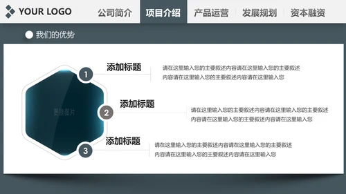 稳重内容详细简约大气商业计划书ppt模板