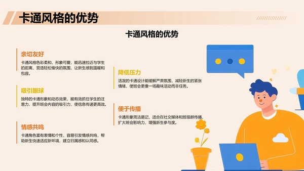 迎新班会流程介绍与展示PPT模板