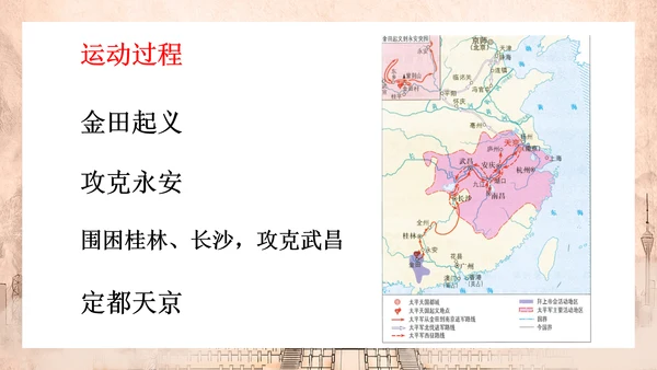 历史上的太平天国教学PPT课件模板