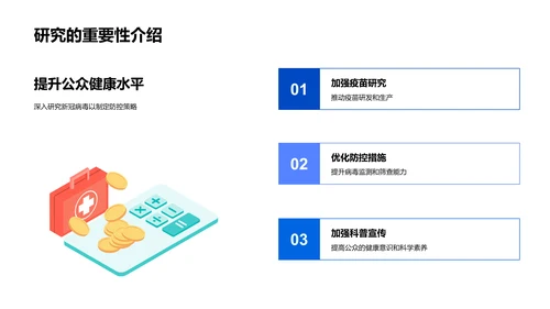 新冠病毒研究报告PPT模板