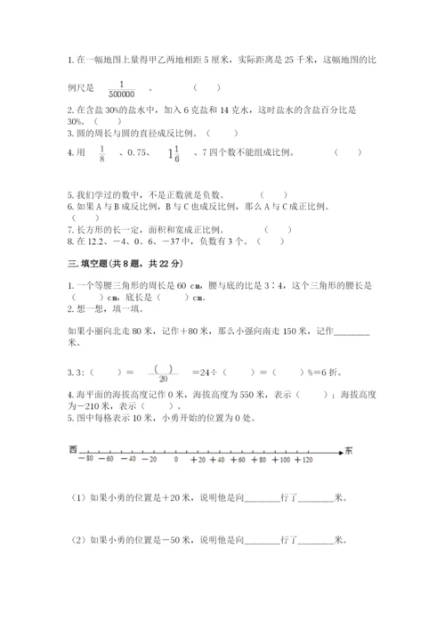 小升初数学期末测试卷精品（各地真题）.docx