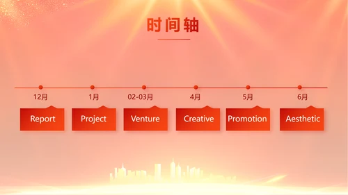 红色喜庆社区联欢会活动PPT