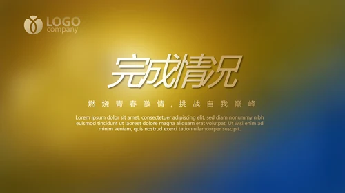 大气银行金融投资项目介绍工作总结汇报PPT