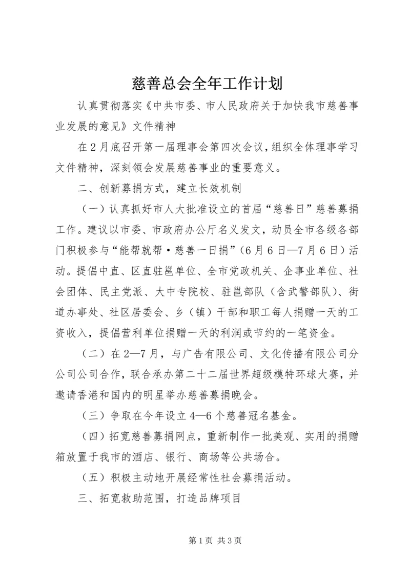 慈善总会全年工作计划 (2).docx