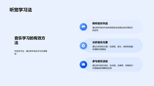 乐理知识教学PPT模板