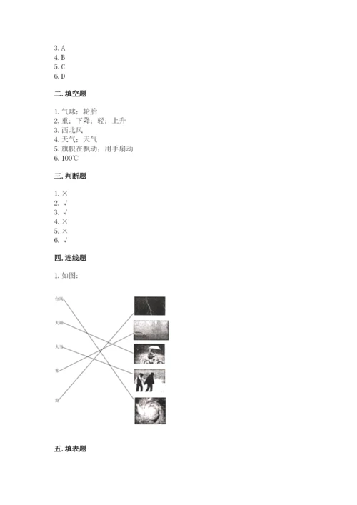 教科版小学三年级上册科学期末测试卷附完整答案（夺冠系列）.docx