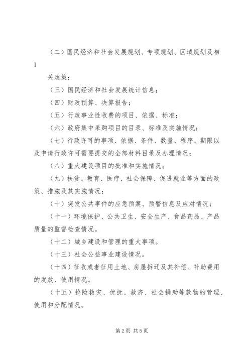 乡镇政府信息主动公开制度.docx