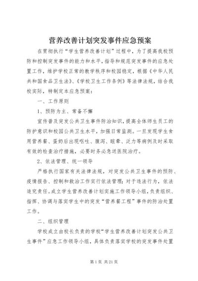 营养改善计划突发事件应急预案.docx