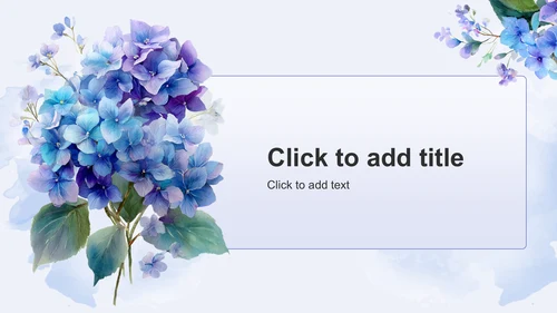 紫色小清新教育培训PPT主题