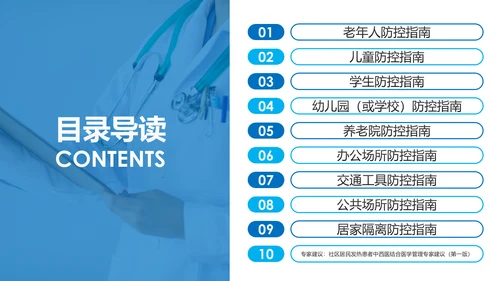 学习解读新型冠状病毒防控指南PPT模板