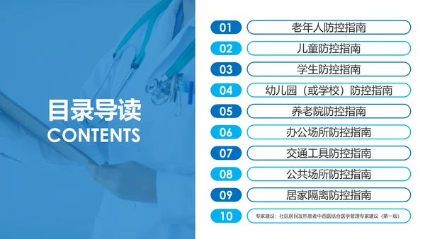 学习解读新型冠状病毒防控指南PPT模板