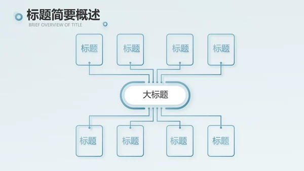 蓝色创意团队协作运营动态PPT
