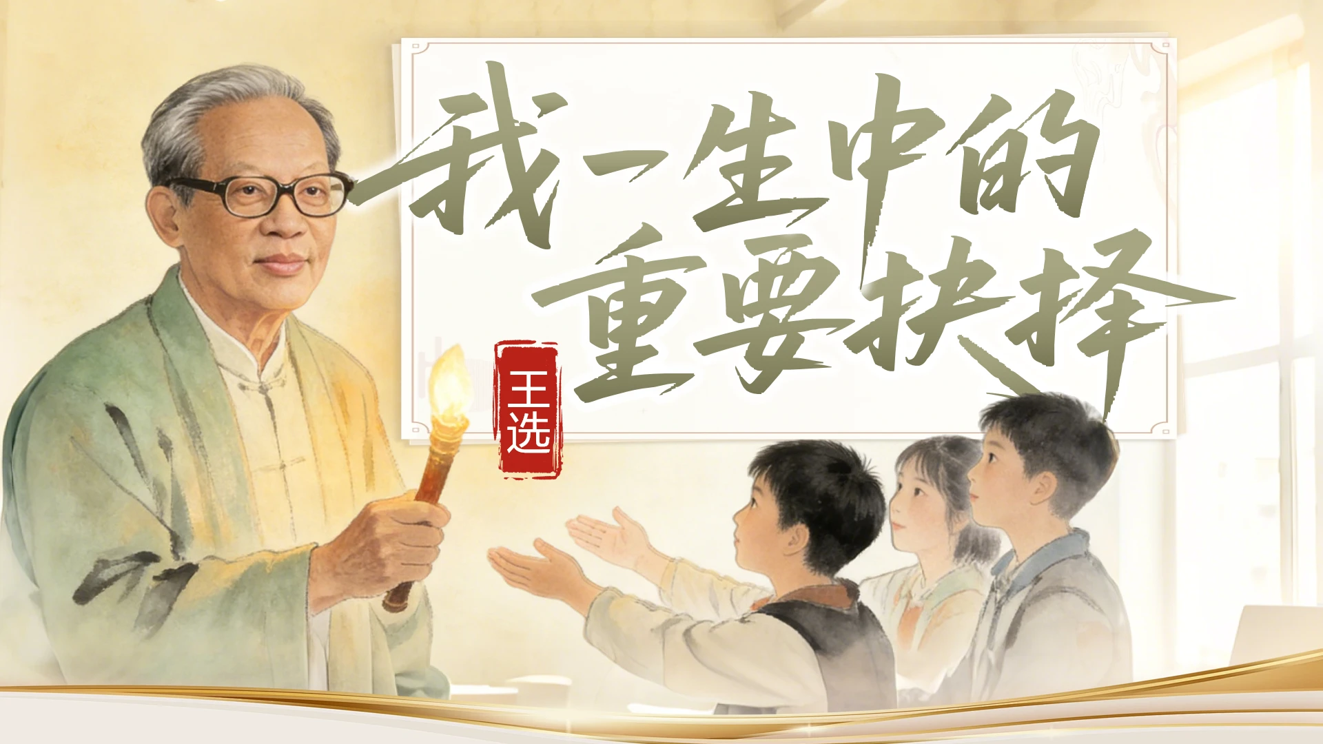 我一生中重要的抉择