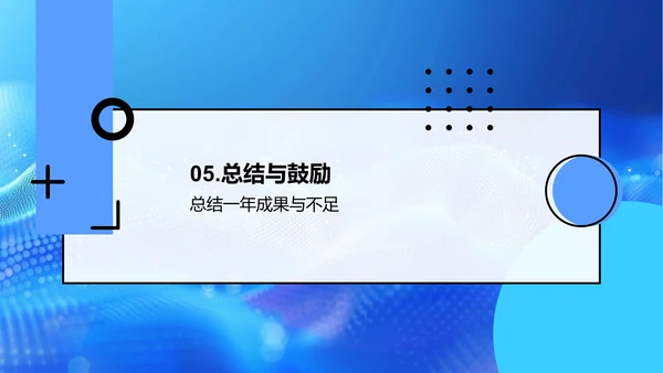 房产项目年报总结PPT模板