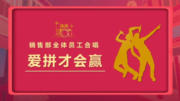 销售业绩汇报，企业战报喜报通用PPT模板