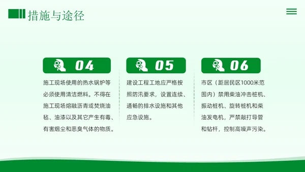 绿色施工知识培训PPT课件工程