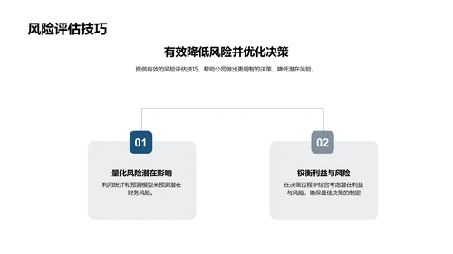 财务战略规划述职